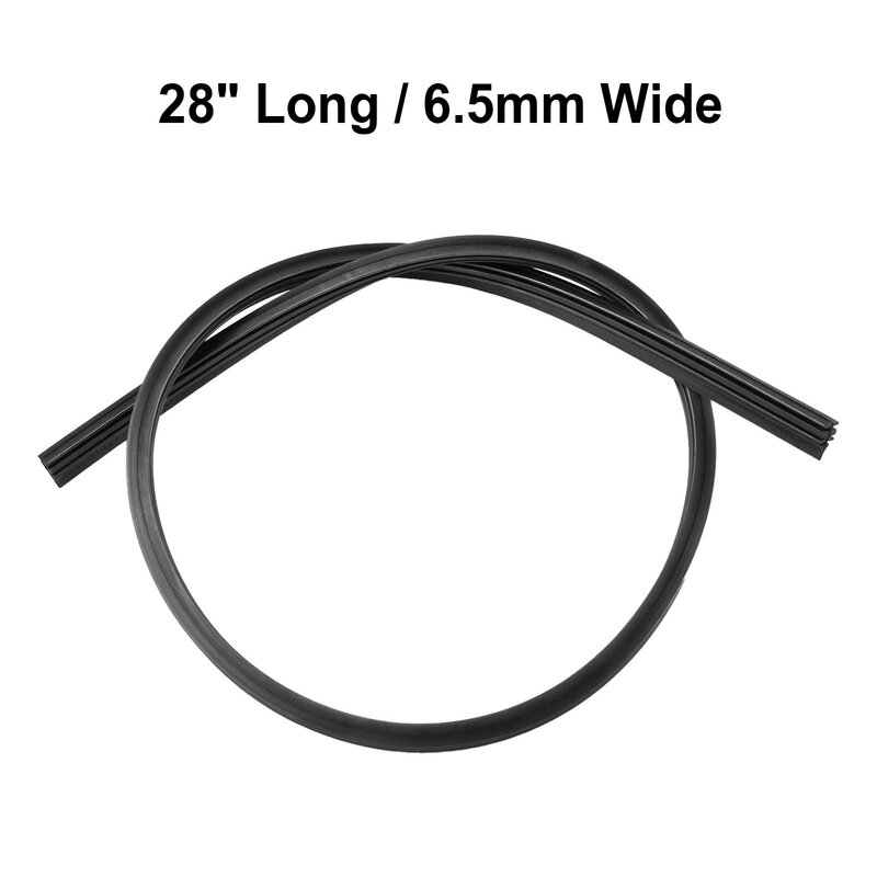 Universal Wiper Blade Refill Strip Vehicle 28\" 700mm/28\" 70cm Cut Size Replacement Rubber & Silicone Hot Sale