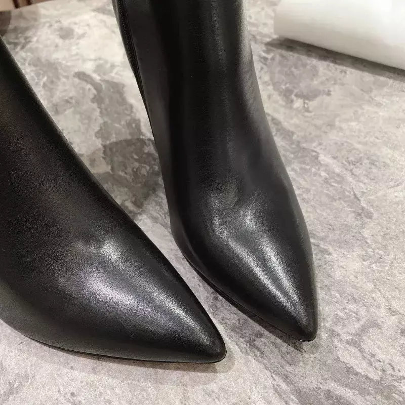 Bottes à talons hauts à l'offre elles rouges pour femmes, bottes au-dessus du genou, bottes de créateurs de style classique, mode de luxe, qualité supérieure