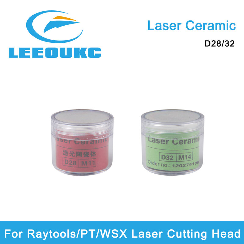 LEEOUKC – tête de découpe Laser en céramique, 28/32mm M1 M14 WTC-01A KT B2, HPSSL KC15 NC30 BM111 BT240S