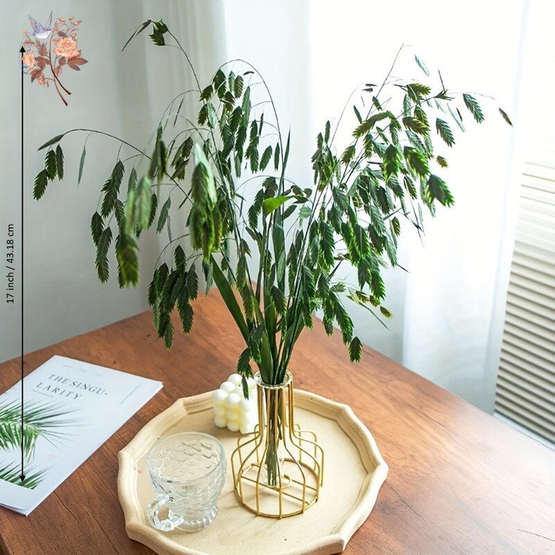 Ramo de flores naturales secas para decoración del hogar, arreglo de boda, hierba seca de diamantes de castimio, 10 piezas