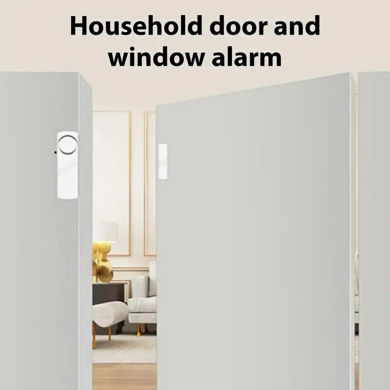 Alarmas inalámbricas para puertas y ventanas, protección de invasión de hogar, alerta de apertura de puerta