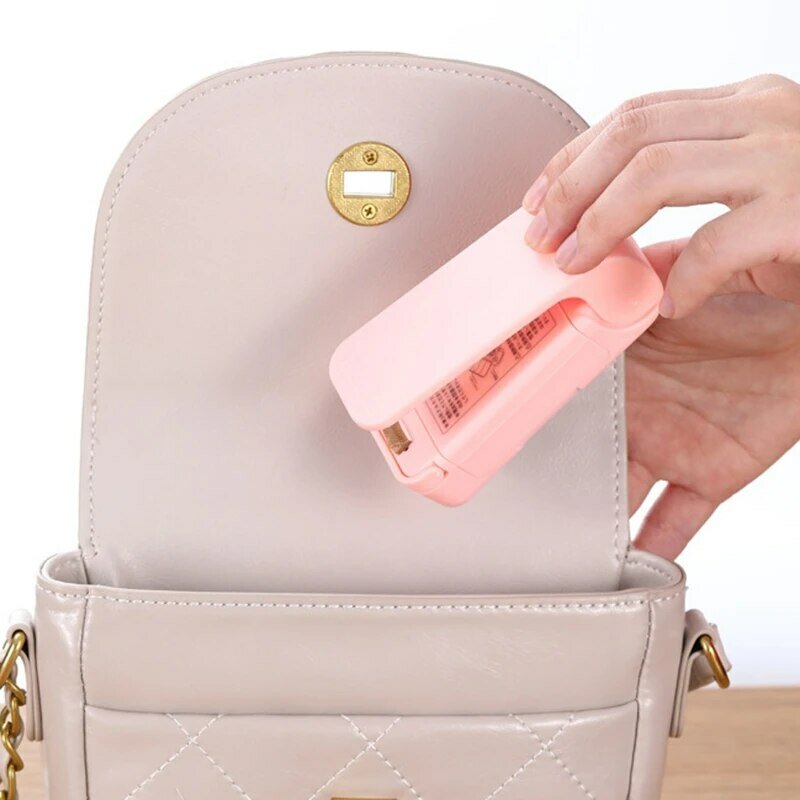 SANQ Sealer sacchetto di immagazzinaggio del pacchetto di plastica Mini sigillatrice pratico adesivo e guarnizioni per accessori da cucina Snack alimentari