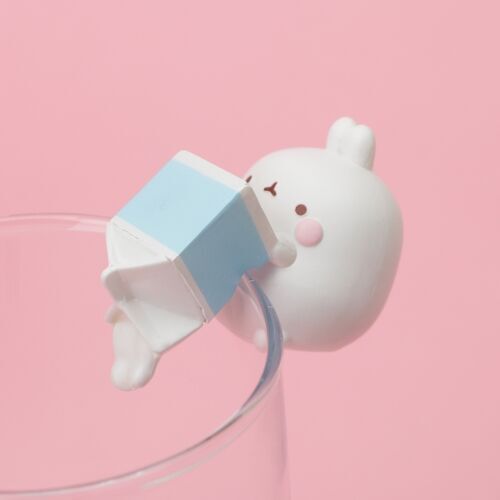 MOLANG Tasse Kaninchen Korea Figuren Spielzeug Überraschung Box Erraten Blind Tasche Spielzeug Mädchen Geschenk Caja Sorpresa Kawaii Modell Ornamente