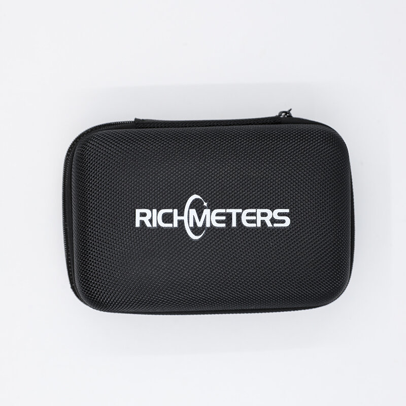 RICHMETERS-Bolsa de herramientas oficial, multimetro, caja de almacenamiento de cables de prueba