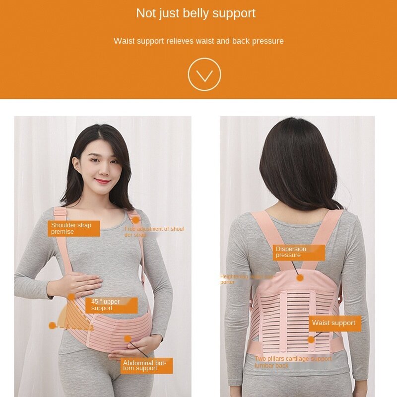 Поддерживающий Пояс для беременных женщин поддерживающий живот пренатальный регулируемый плечевой ремень поддерживающий живот пояс для поддержки талии для беременных женщин