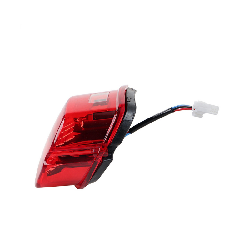 Lampu belakang rem LED lensa merah untuk Harley Electra Glide Fatboy Dyna Ultra terbatas