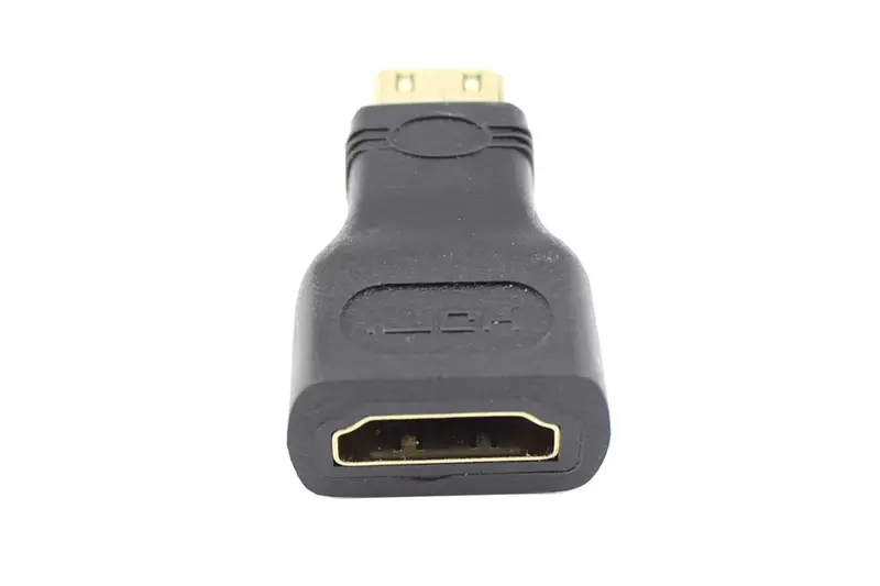 Mini HDMI-kompatibel zu Standard HDMI-kompatibel Adapter für Raspberry Pi Null Männlichen zu Weiblichen Konverter für TV 1080P