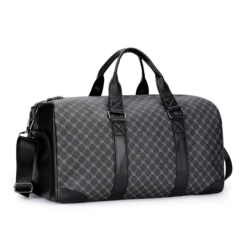 Nuove borse da viaggio firmate da uomo borsa a tracolla in pelle da viaggio capacità Fitness valigie borse bagaglio a mano borsone da viaggio