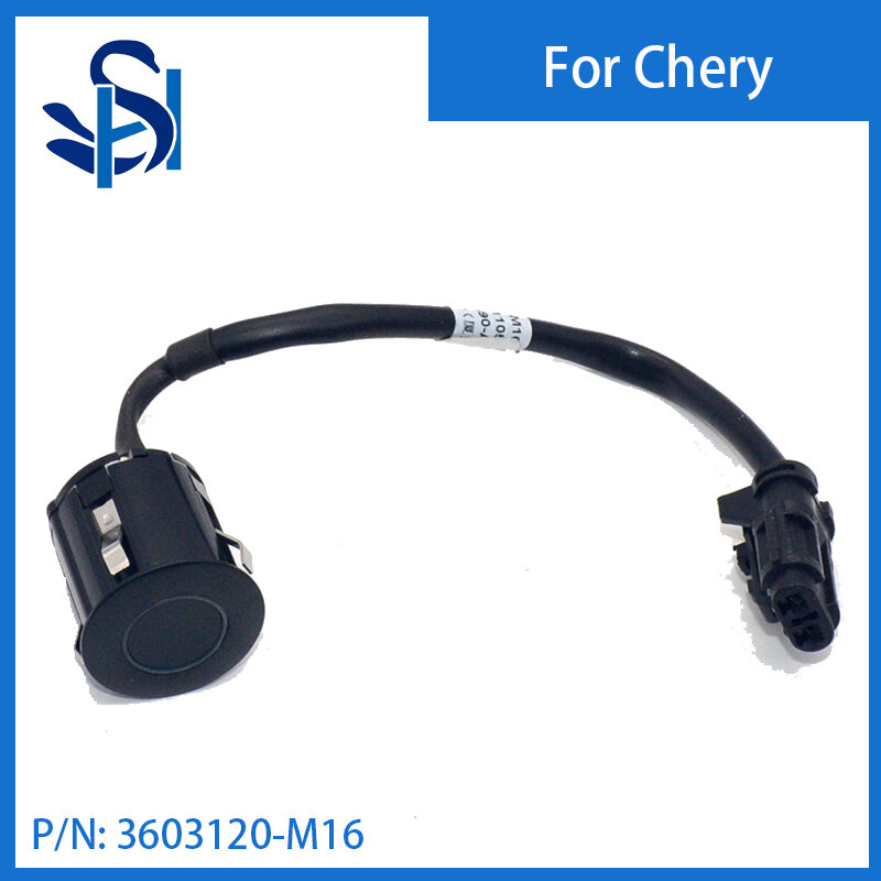 Radar do sensor do estacionamento PDC com fio, cor preta para Chery, 3603120-M16