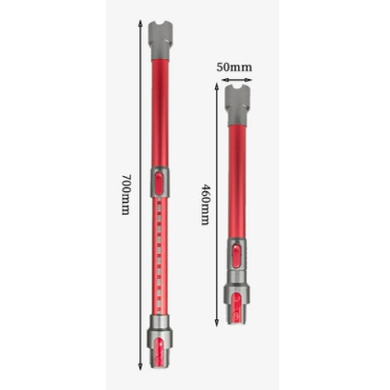 Tongkat ekstensi Penyedot Debu tanpa kabel, tongkat ekstensi untuk Dyson V7 V8 V10 V11 V15 penggantian batang pipa tongkat genggam lepas cepat