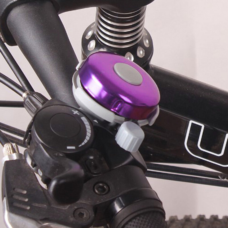 Campanello per bicicletta classico manubrio per bici da ciclismo 2 pollici allarme per corno forte sostituzione in plastica PP 1 pz design antiscivolo