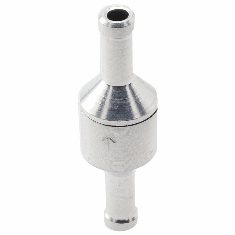 Válvula antirretorno de repuesto, válvula de retención de cabeza de aluminio, aire, vacío, combustible, agua, Gas, cromo, en línea, 0,2-6bar, 6/8/10/12mm