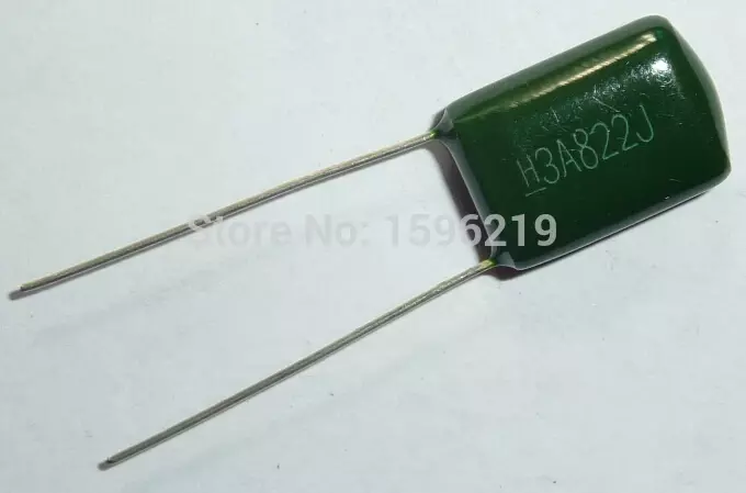 10cs/100 stücke Mylar-Film kondensator 1000V 3 a822j 8200pf 8,2 nf 3 a822 5% 1kV Polyester film kondensator