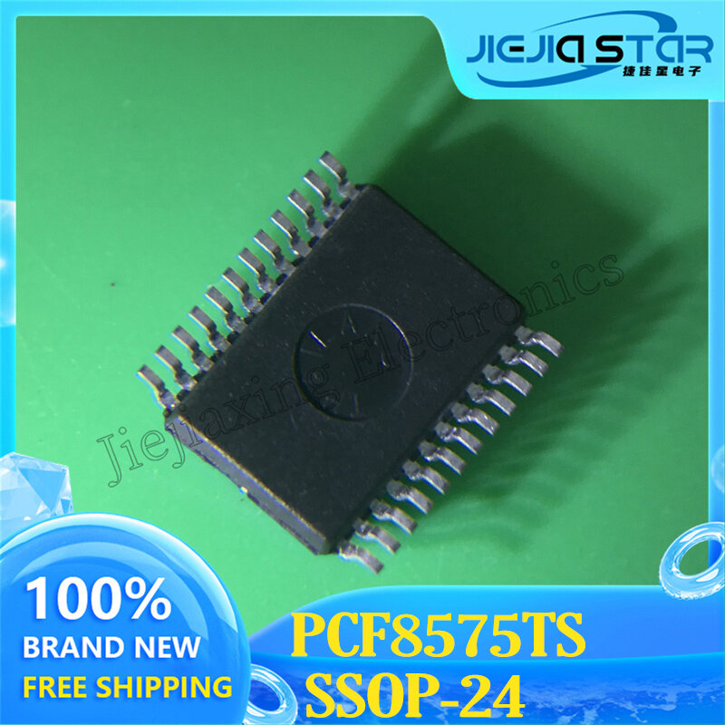 Latest Electronics 2023+ PCF8575TS PCF8575 SSOP-24 16-bit Input/Output Expander Chip 100% Original 3~10PCS Free Shipping