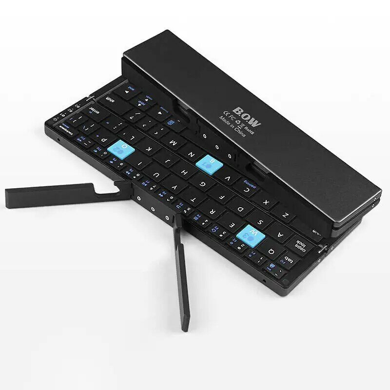 Беспроводная складная мини-клавиатура с поддержкой телефона