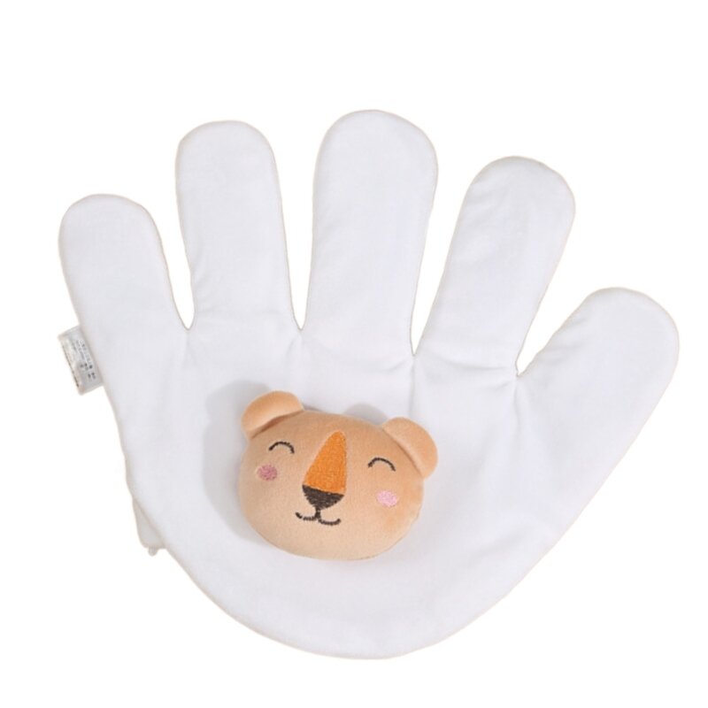 Coussin pour les mains apaisant pour nouveau-né, oreiller doux pour les mains, jouet apaisant Animal dessin animé mignon G99C