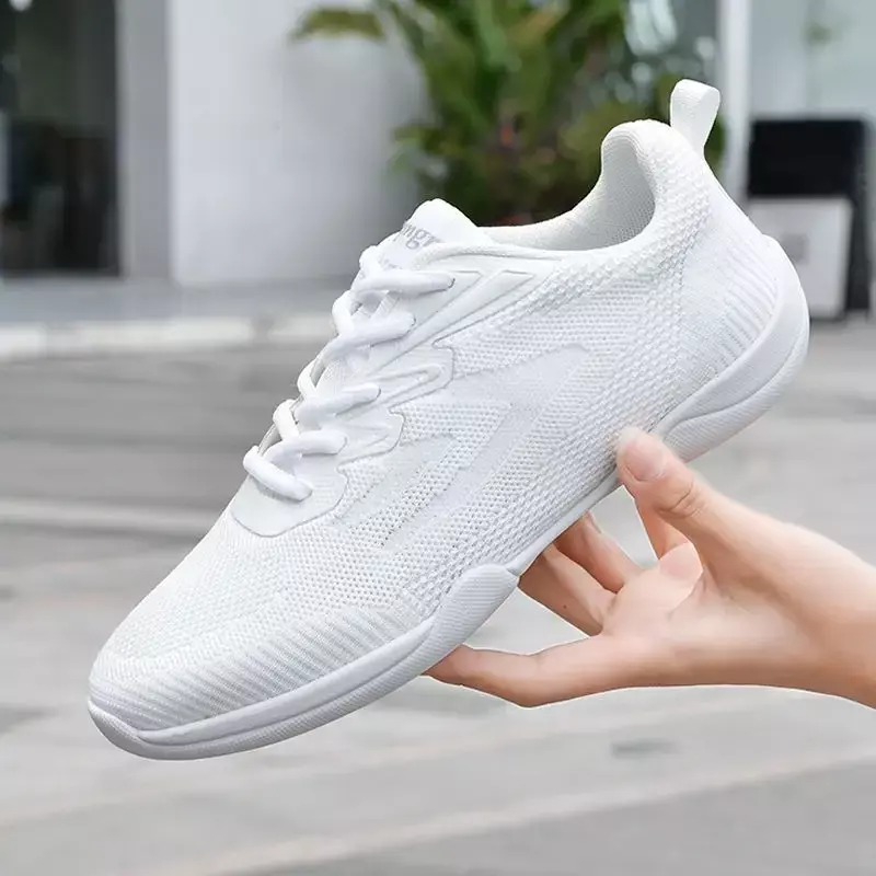 Dance Shoes Woman Men Ladies Modern Soft Bottom Jazz Sneakers Competitive Aerobics Shoes Mesh Female Dancing Fitness Sport