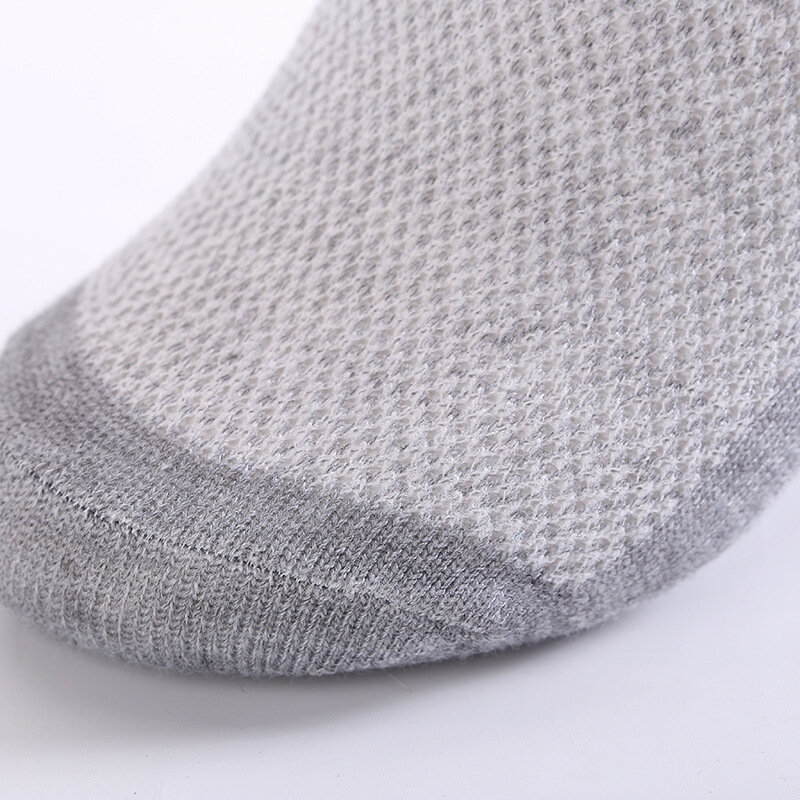 1 par respirável meias de tornozelo curto meias masculinas malha sólida de alta qualidade masculino barco meias venda quente 2021 quente