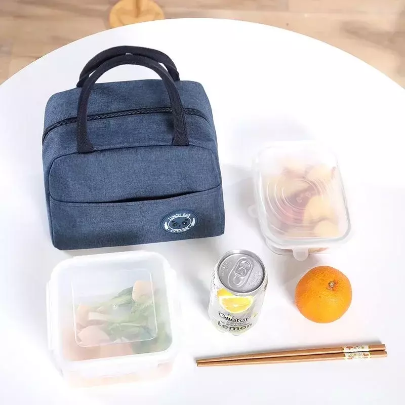Uniwersalna torba na Lunch pracownicy biurowi przynieść torebkę do przechowywania posiłków na wycieczki na pikniki dla dzieci deser owocowy zachowuje świeżość