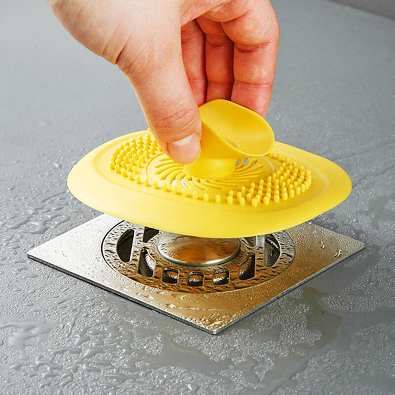 Pia da cozinha plug chuveiro filtro de dreno capa rolha pia filtro dreno dreno chão catcher banheiro acessórios