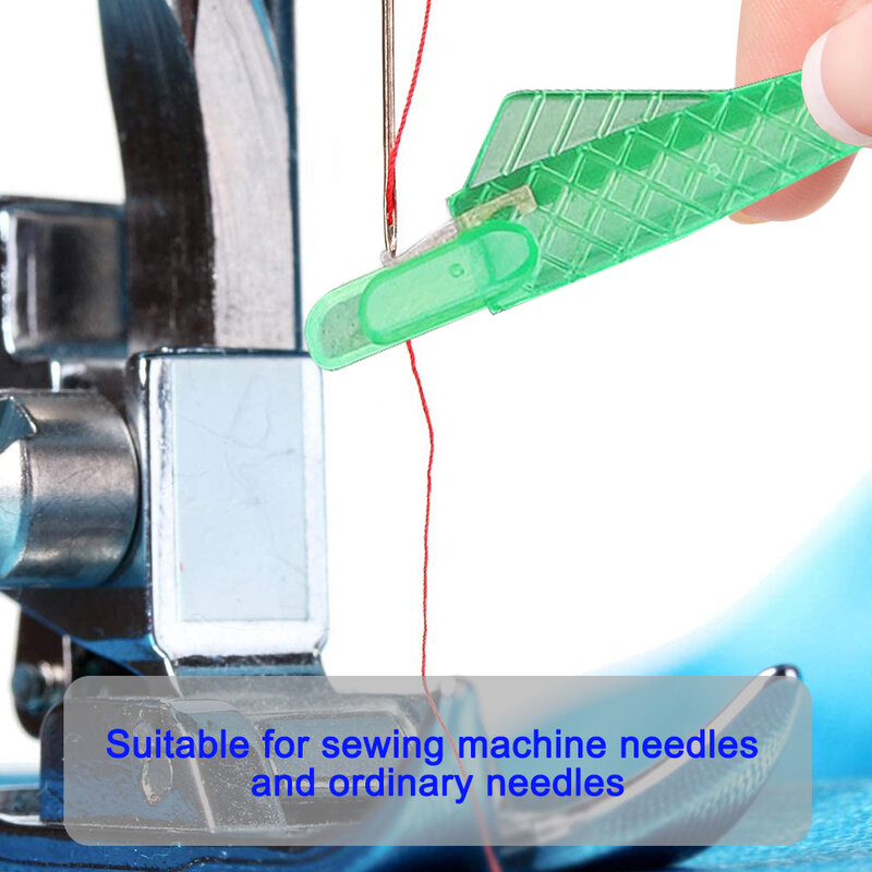 Threader agulha automática para máquina de costura doméstica, ferramenta DIY, dispositivo, linha, ponto cruz, acessórios de costura, 20pcs