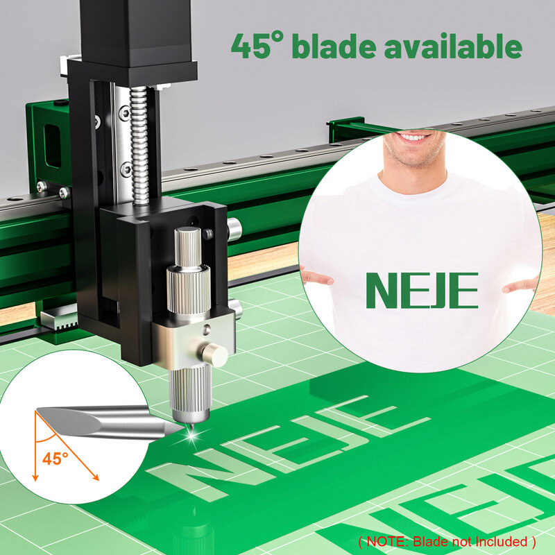 NEJE Max 4 E80 High Power Laser Engraving Machine Wood Router Desktop 4 Axis industrial Laser Engraver cutting machine