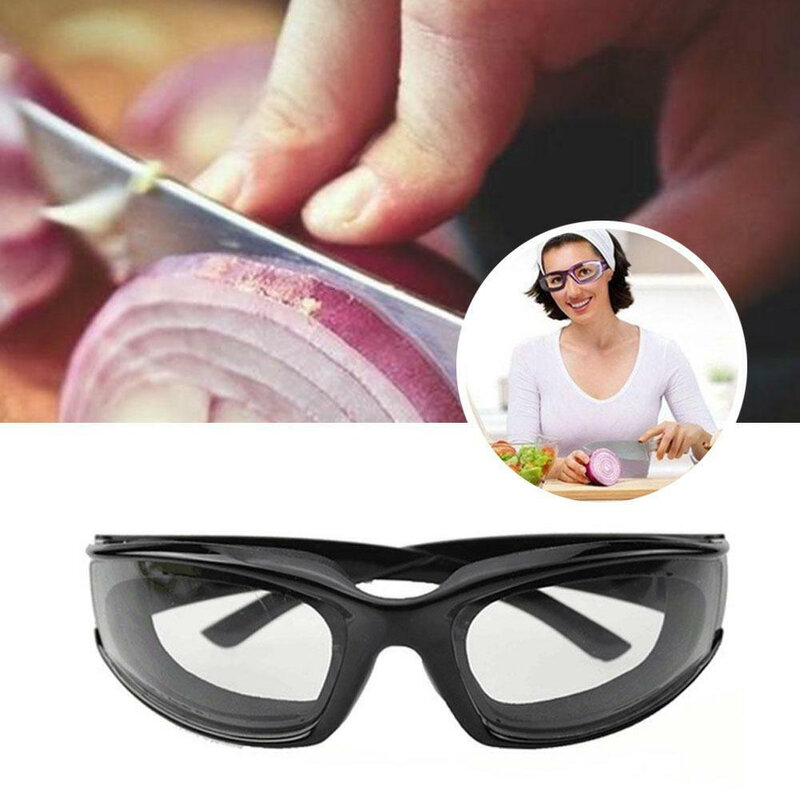 نظارات لقطع البصل ، نظارات قطع البصل ، نظارات أمان ، إكسسوارات المطبخ ، نظارات العين ، أدوات المطبخ