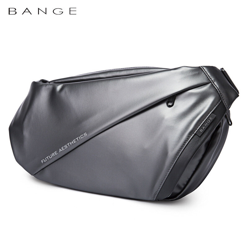 BANGE 9. 7-calowa torba na klatkę piersiową iPad nowa konstrukcja torby listonoszki wodoodporna przed kradzieżą o dużej pojemności, krótka torba typu Trip