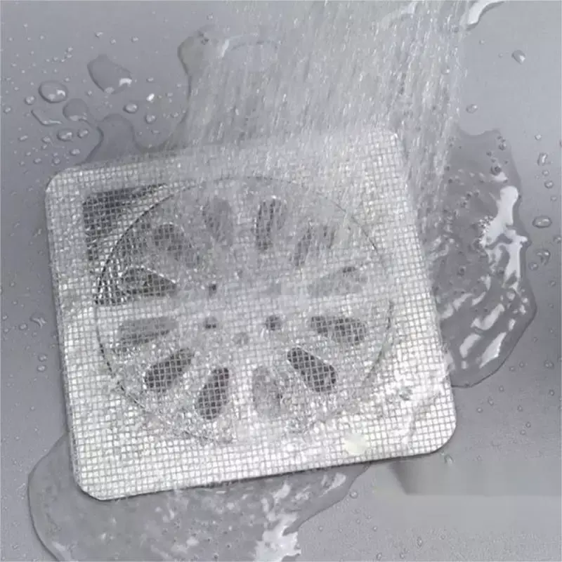 Filtro di scarico del lavandino del bagno-Catcher per capelli in rete di drenaggio tessuta in PVC