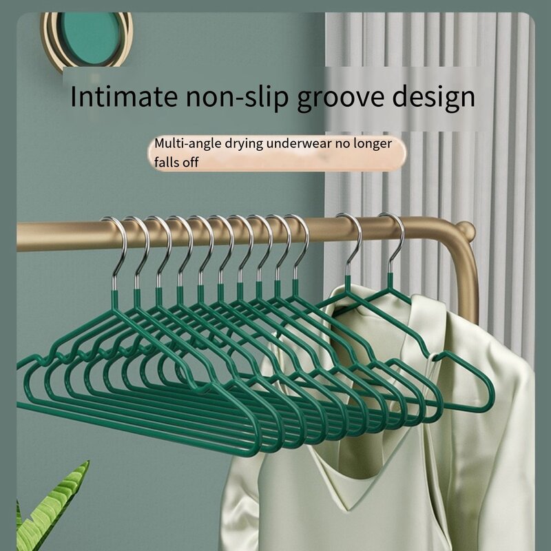 Colgador de ropa para el hogar, percha semicircular de hombro ancho de plástico, diseño de arco, 10 piezas