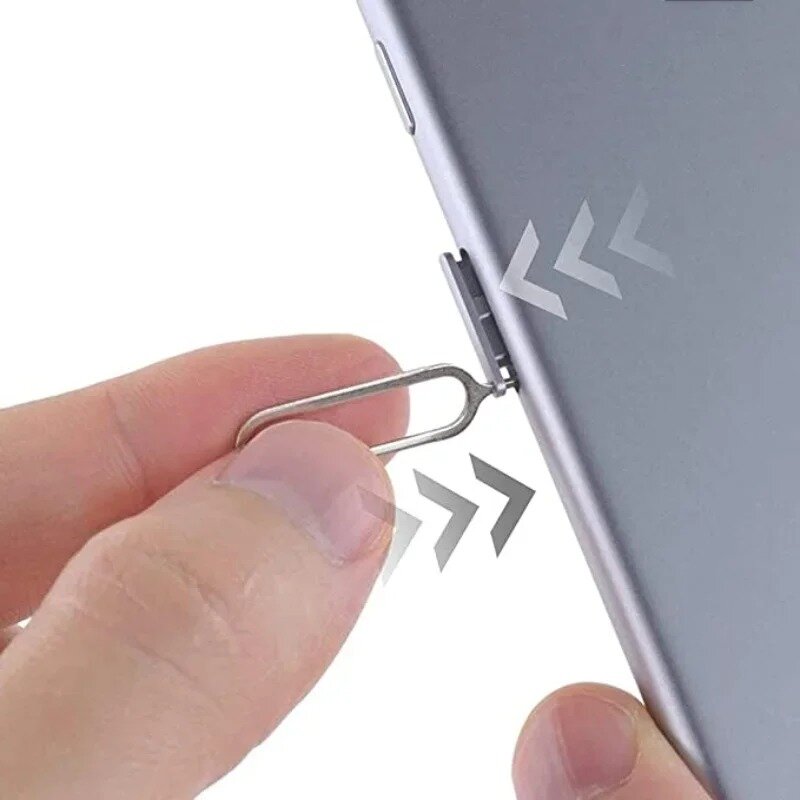 Luxe Simkaart Uitwerpen Tool Anti-Verloren Kaart Pin Voor Iphone Samsung Universele Simkaarten Verwijderaar Ejector Pin Sleutel Open Tools