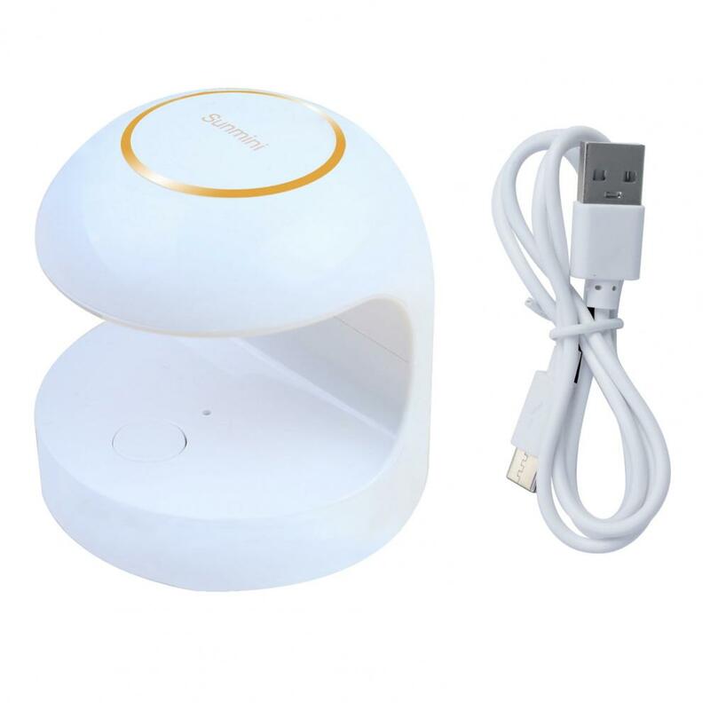 Nail Art Design Lampe kompakte tragbare USB LED Nagel lampe schnell trocknen Maniküre Maschine für Gel politur Nail Art profession elle Nagel