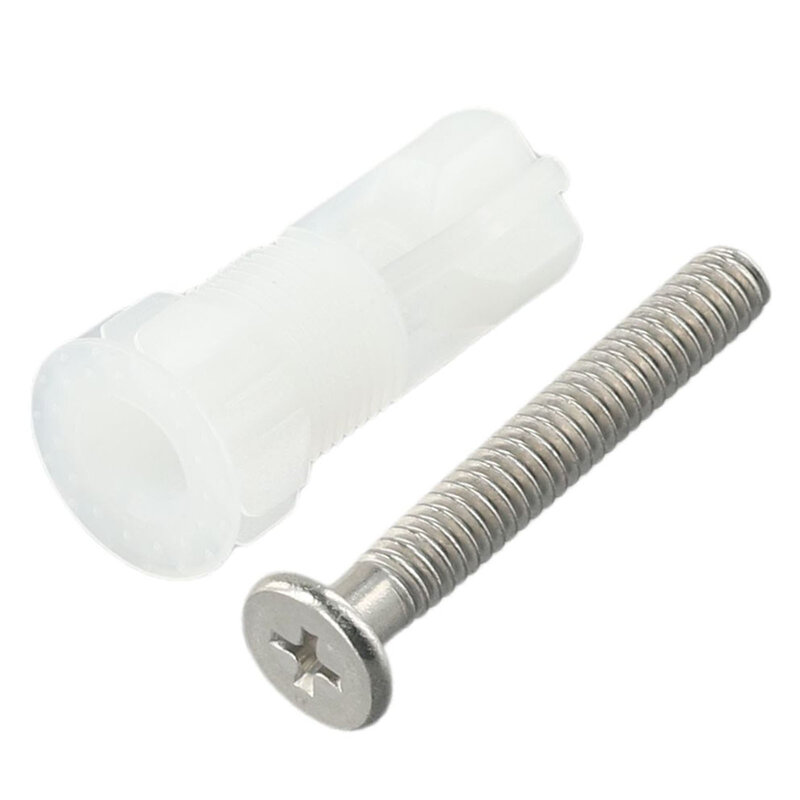 Durable Screws Toilet Seat Screws Accessories Parts Fitting Kits Stainless Steel/plastic Top Fix Lid Pan Fixing