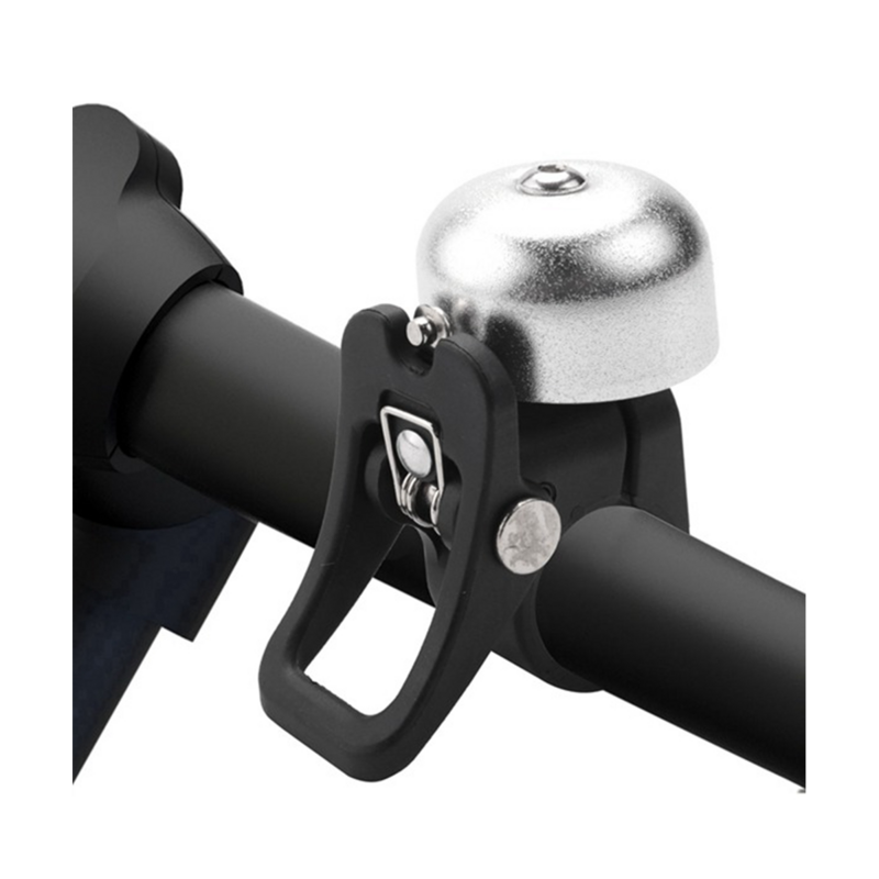Campana ad anello in corno per Scooter in lega di alluminio da 2 pezzi con supporto a sgancio rapido per Scooter elettrico Xiaomi Mijia M365