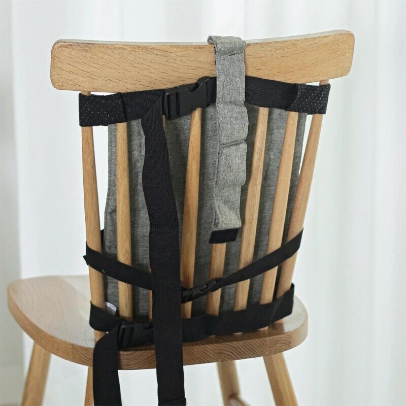เข็มขัดนิรภัยเด็ก Baby Security Belt เก้าอี้สูงแบบพับได้สำหรับกลางแจ้ง Dropship