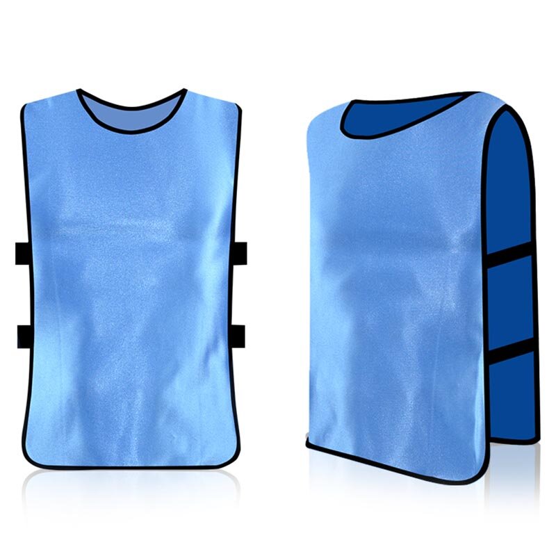 เสื้อกั๊กสำหรับฝึกกีฬาเสื้อท่อนบนสำหรับบาสเก็ตบอลเน็ตบอล latihan Sepak Bola bibs เสื้อกั๊กกีฬา