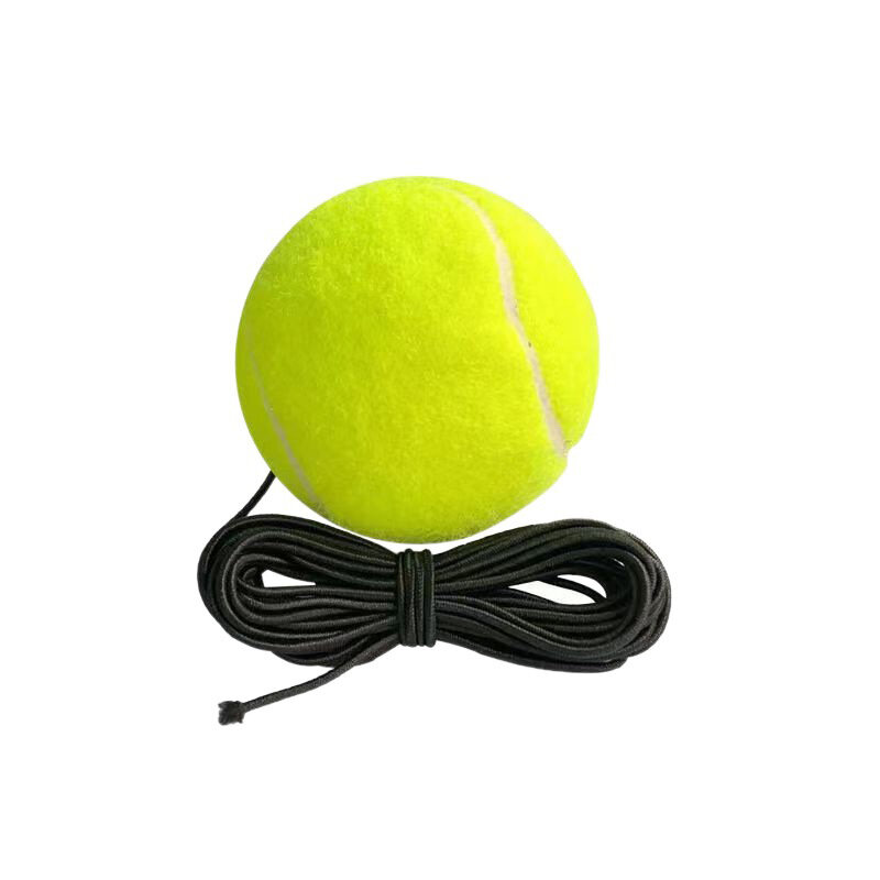 อุปกรณ์ฝึกเชือกฐานเทนนิสที่สอนด้วยตนเองสามารถเด้งได้อย่างแข็งแรงทนทานมีสามสีให้เลือก