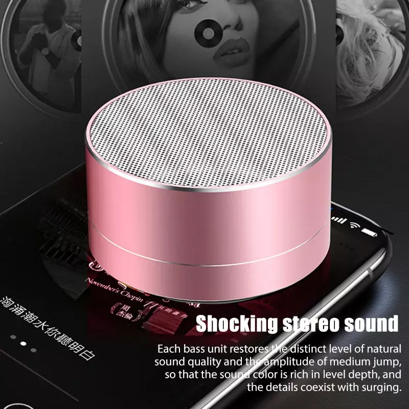 Wireless Bluetooth For Broadcasting TF Card USB Outdoor Lawn Sound System enceinte bluetooth Mini Portable Speaker Loudspeaker