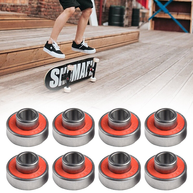 Skateboard lager 608-2rs lange Platte integriertes Lager ABEC-11 Hochgeschwindigkeits-Silent lager Inline-Skate-Scooter-Zubehör