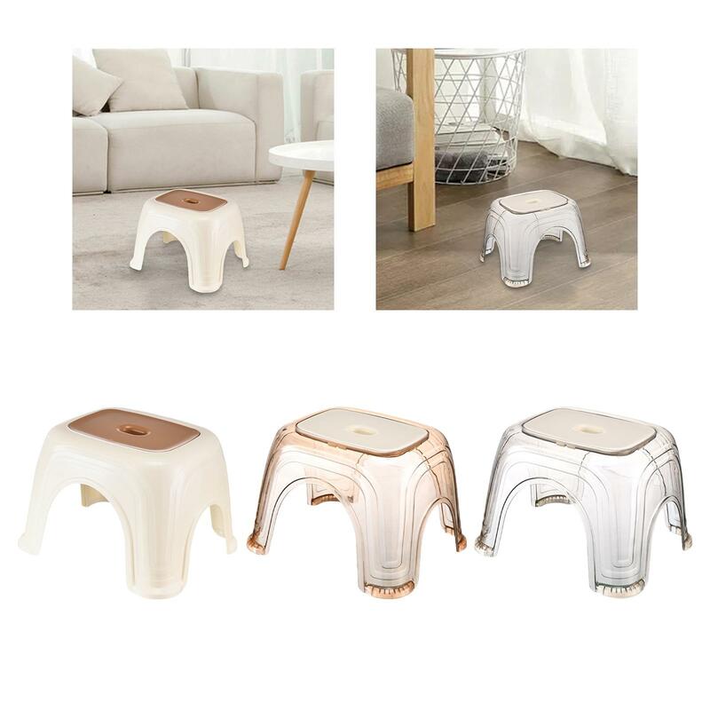 Foot Stool Stable Multifunction Portable for Living Room Apartment Household