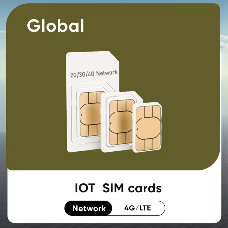 Navigazione globale 4G SIM card in 170 paesi per dispositivi IoT GPS tracker, walkie talkie, pet collar tracker dati M2M360MB