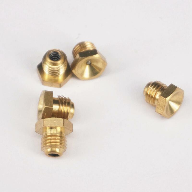 (2) M5x0.8 M6x1 M8x1 M10x1 M12x1 M14x1.5 M16x1.5 1/8" 1/4" BSPP Flush Grease Zerk Nipple Fitting Connectors For Grease Gun