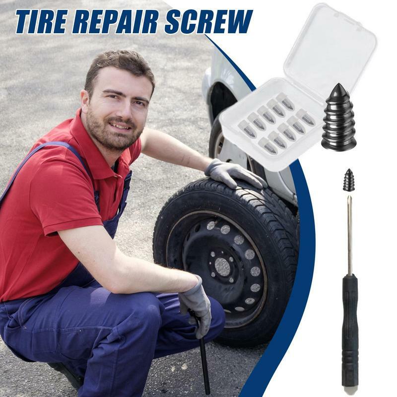 Tire Repair Rubber Nail Tire Repair Set Sealing Multifunctional Atv Tires Puncture Repair Automotive Tire Repair Tools