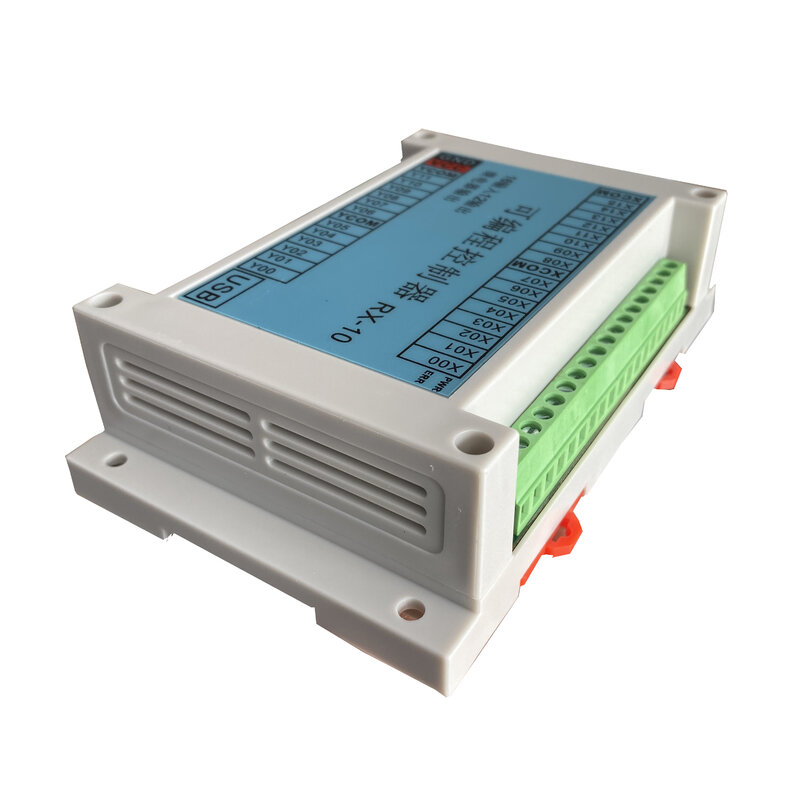 RX-10 Simple PLC Programmable Controller Mobile Phone Tablet Sequential Control Electromagnetic Valve 12-24V