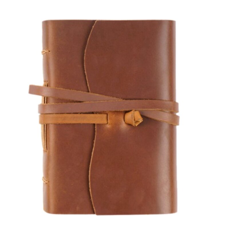 Jurnal kulit buatan tangan-100X155mm buku catatan menulis harian kulit terikat & jurnal untuk menulis di perjalanan/Buku Harian