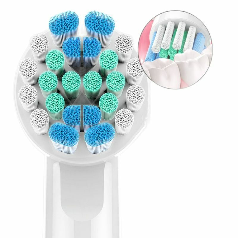 Cabeças de substituição escova elétrica, substituição escova de clareamento, Recarga para Oral B Toothbrush Heads, Atacado, 4 8Pcs
