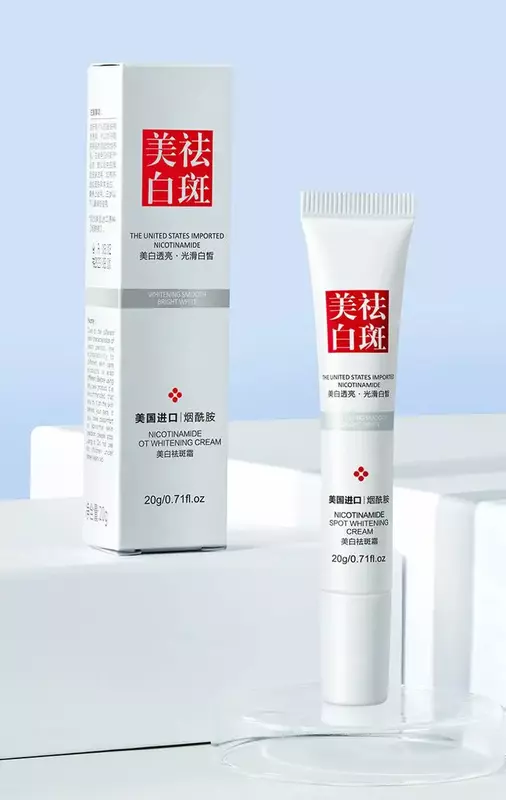 Donkere Vlek Corrector Huid Whitening Fade Cream Lighting Smet Verwijderen Serum Vermindert Ouderdomsvlekken Sproeten Gezichtscrème 20G Make-Up