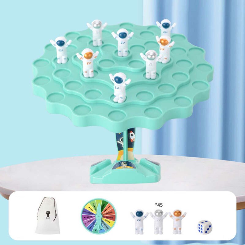 Astronauta Balance drzewo matematyczne gra interakcja rodzic-dziecko zabawki do gier na stole dla dzieci zestaw zabawki interaktywne