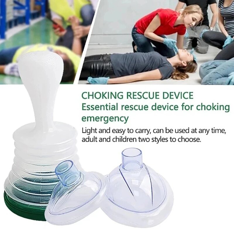 Portable First Aid Choking Device Adults & Children Emergency Asphyxia Rescue Device Home Outdoor Simple Asphyxia Rescue Device