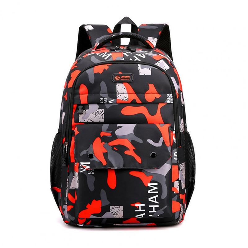 Practical Teen Girls Boys Load-reducing Lightweight Portable Spacious Capacity Bookbag Unisex Backpack Large Capacity